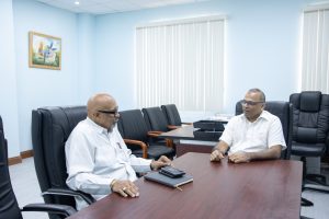 Venezuelan Ambassador met Health Minister