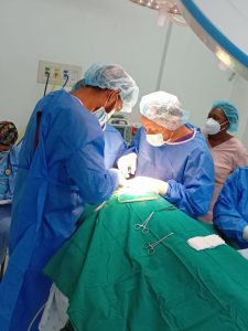 Mahaicony Cottage Hospital achieves milestone with first successful Thyroidectomy