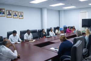 Health Minister meets with EU Mission to strengthen Guyana’s health sector