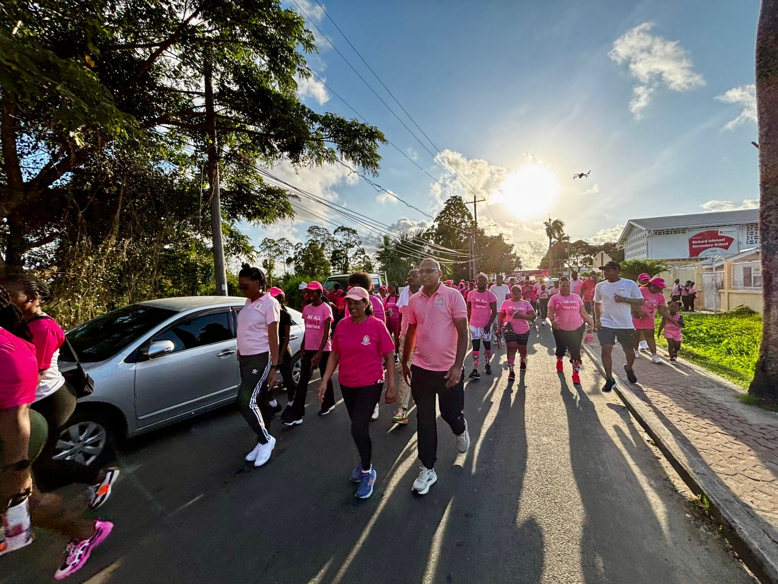 Health Ministry supports Breast Cancer Awareness through Annual Pinktober Walk