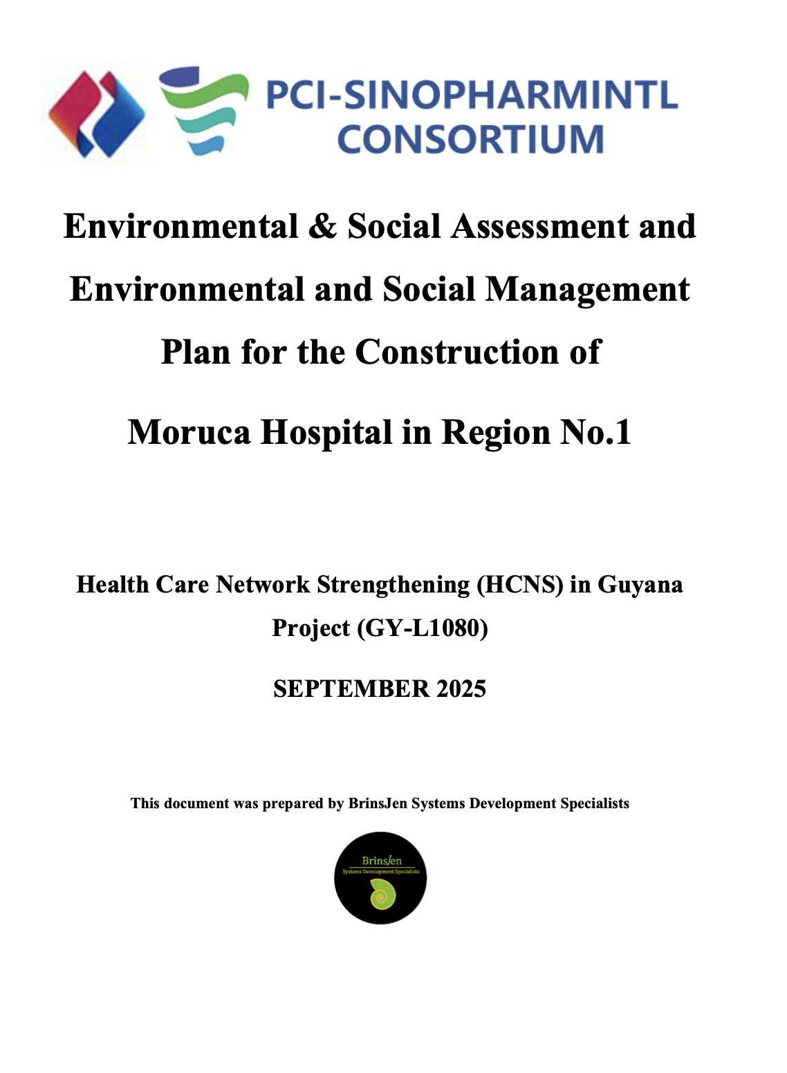 HCNS-ESA-ESMP-MORUCA – FINAL